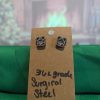 Whimsical Whisker Mouse Earrings