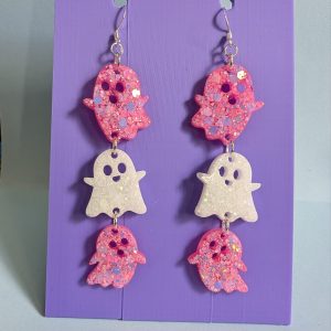 Ghost Charm Earrings