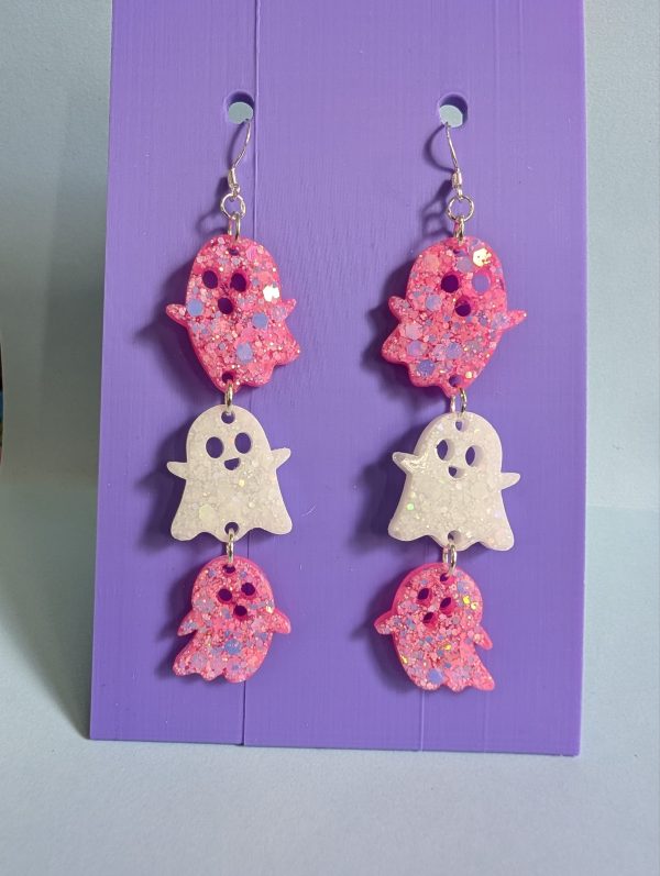 Ghost Charm Earrings